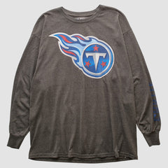Tennessee Titans NFL 2000s Long Sleeve T-shirt Dark Heather Gray Vintage