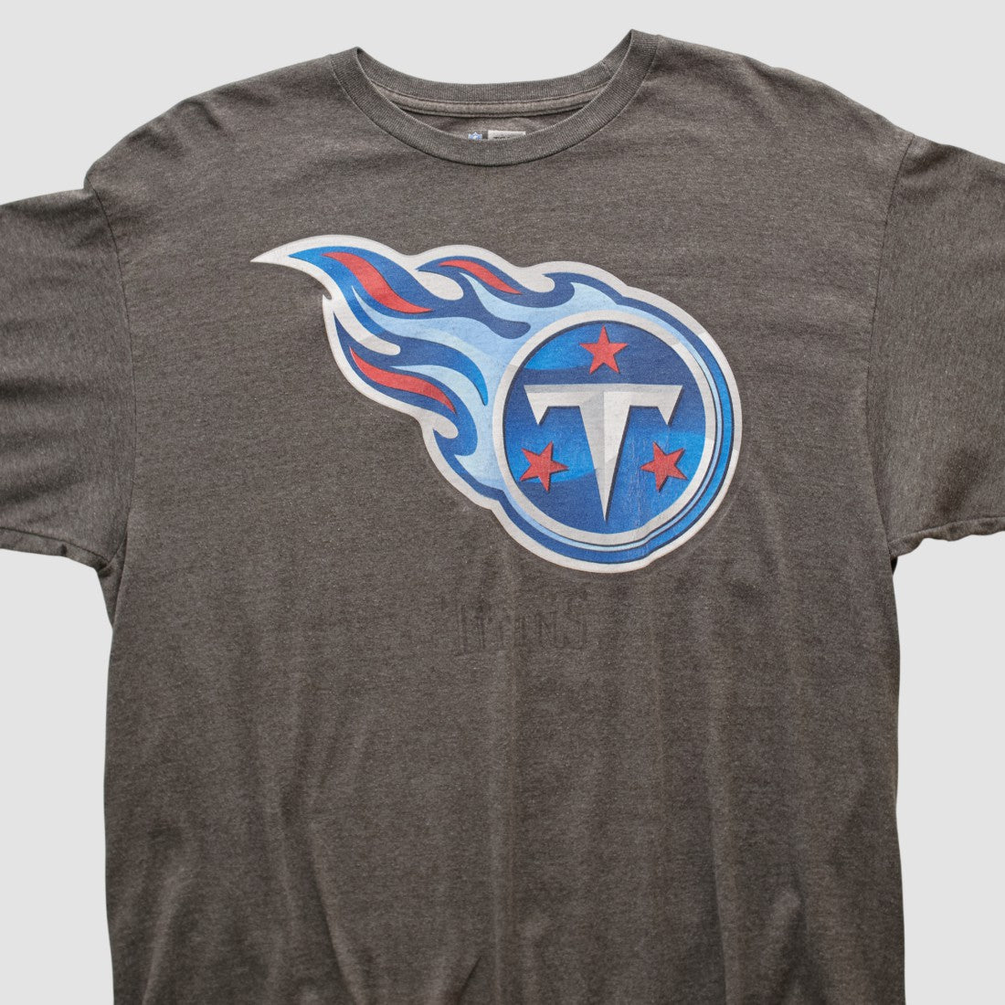 Tennessee Titans NFL 2000s Long Sleeve T-shirt Dark Heather Gray Vintage