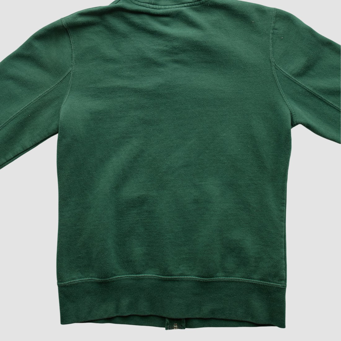 Green Bay Packers NFL 2010s Hooded Full Zip Sweatshirt Green Vintage