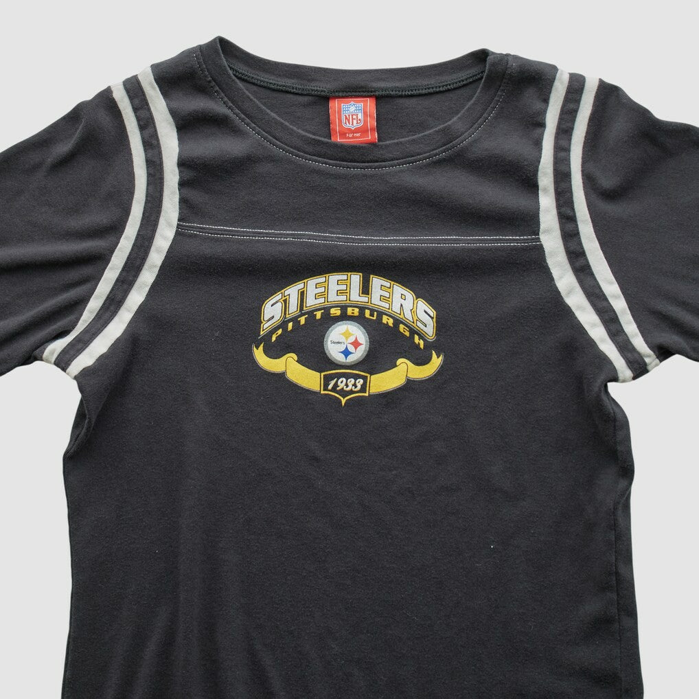 Pittsburgh Steelers NFL 2000s T-shirt Black Vintage