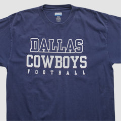 Dallas Cowboys Reebok 2000s Long Sleeve T-shirt Navy Vintage