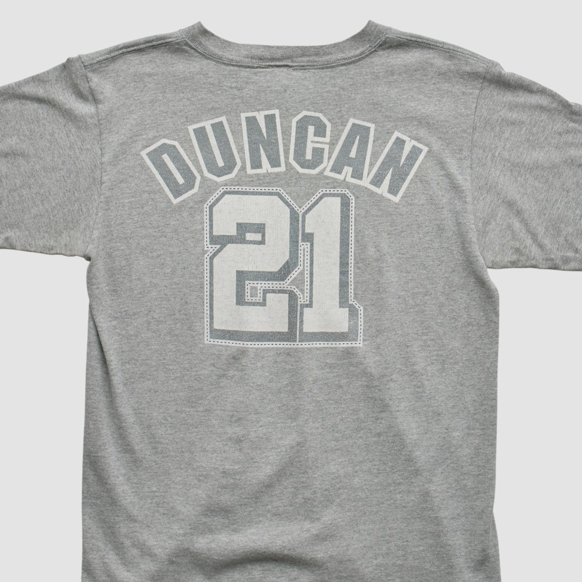 San Antonio Spurs Majestic 2000s T-shirt Heather Gray Vintage