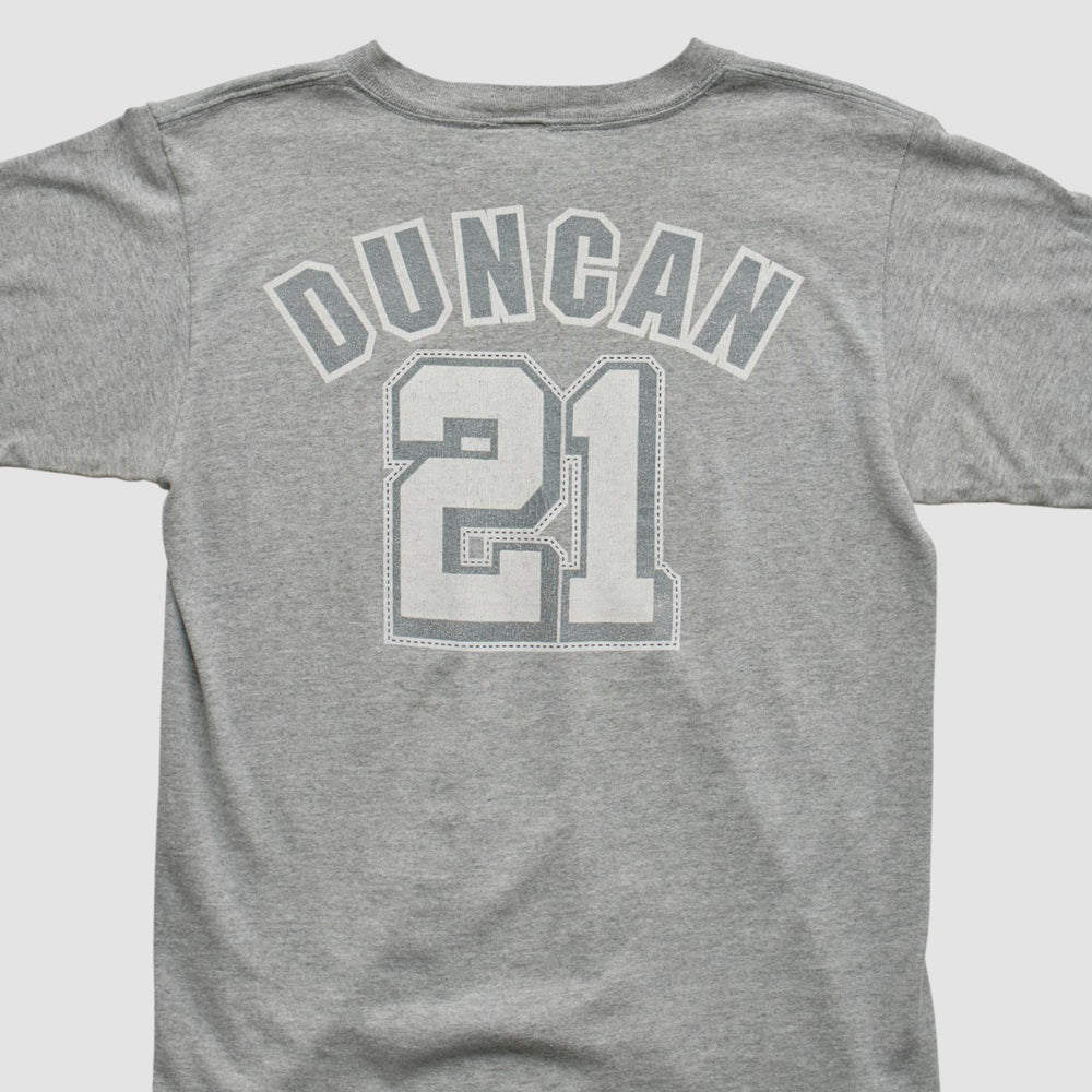 San Antonio Spurs Majestic 2000s T-shirt Heather Gray Vintage