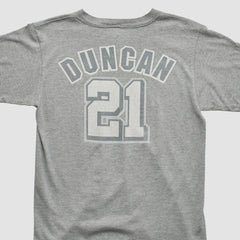 San Antonio Spurs Majestic 2000s T-shirt Heather Gray Vintage