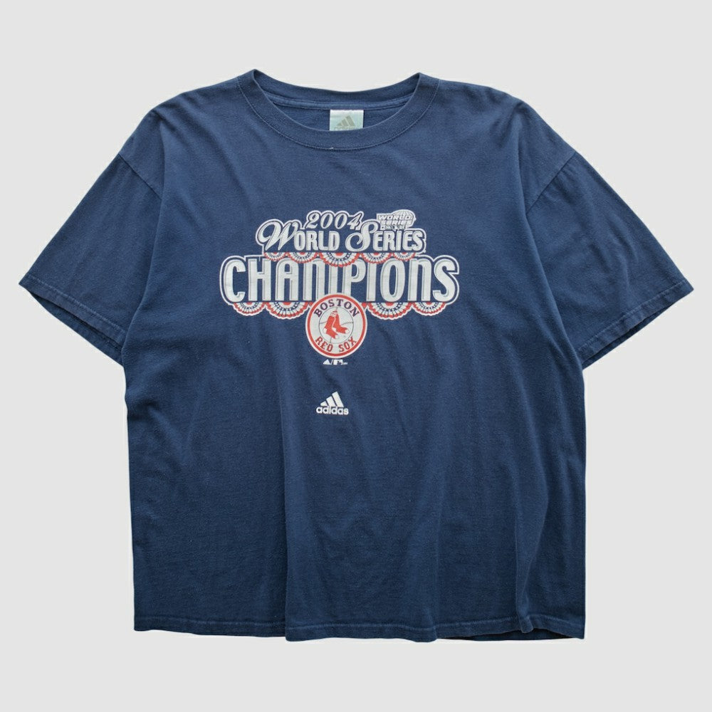 Boston Red Sox Adidas 2004 T-shirt - Navy - M by Fanatics Real Vintage T-shirts