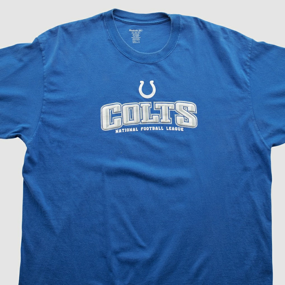 Indianapolis Colts Reebok 2000s T-shirt Blue Vintage