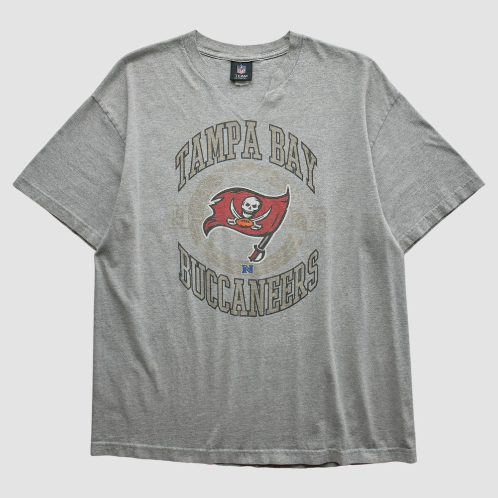Tampa Bay Buccaneers Team Edition Apparel 2010s T-shirt Heather Gray Vintage