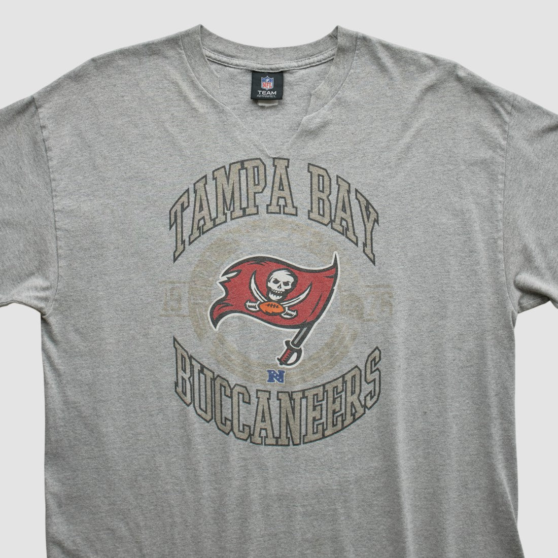 Tampa Bay Buccaneers Team Edition Apparel 2010s T-shirt Heather Gray Vintage