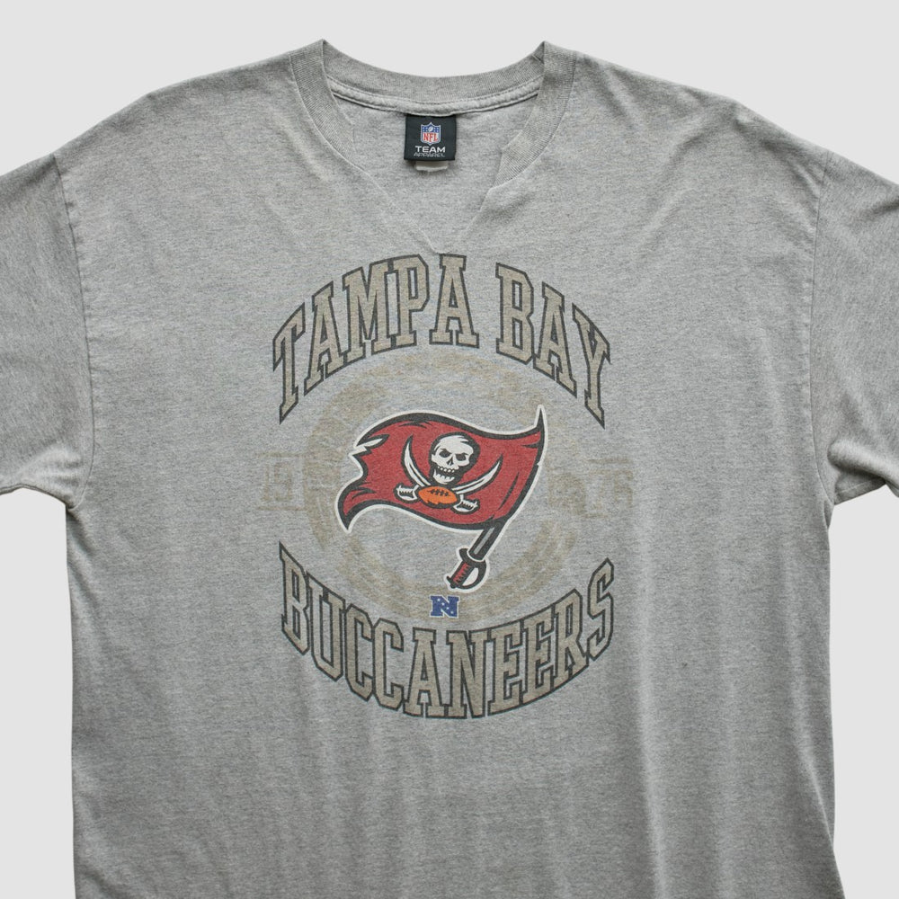 Tampa Bay Buccaneers Team Edition Apparel 2010s T-shirt Heather Gray Vintage