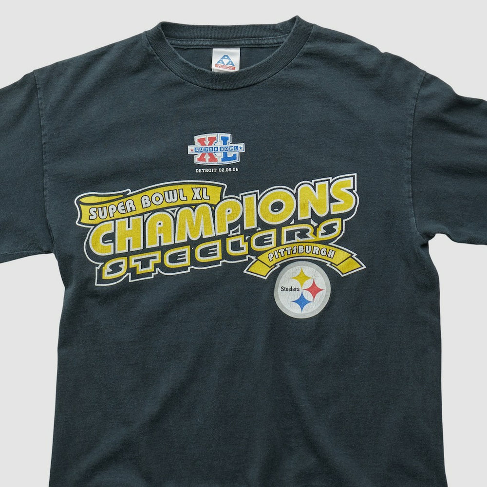 Pittsburgh Steelers Alstyle 2006 Long Sleeve T-shirt Black Vintage