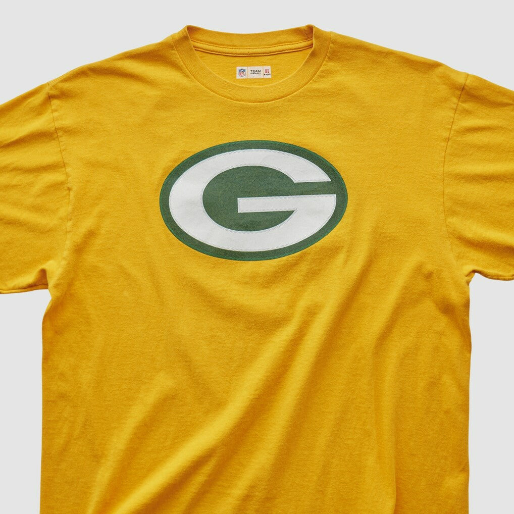Green Bay Packers NFL 2000s T-shirt Yellow Vintage