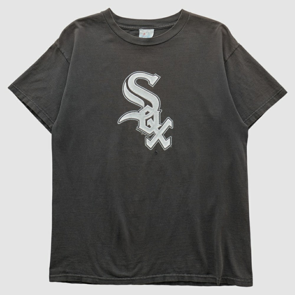 Chicago White Sox Majestic 2000s T-shirt - Black - S by Fanatics Real Vintage T-shirts