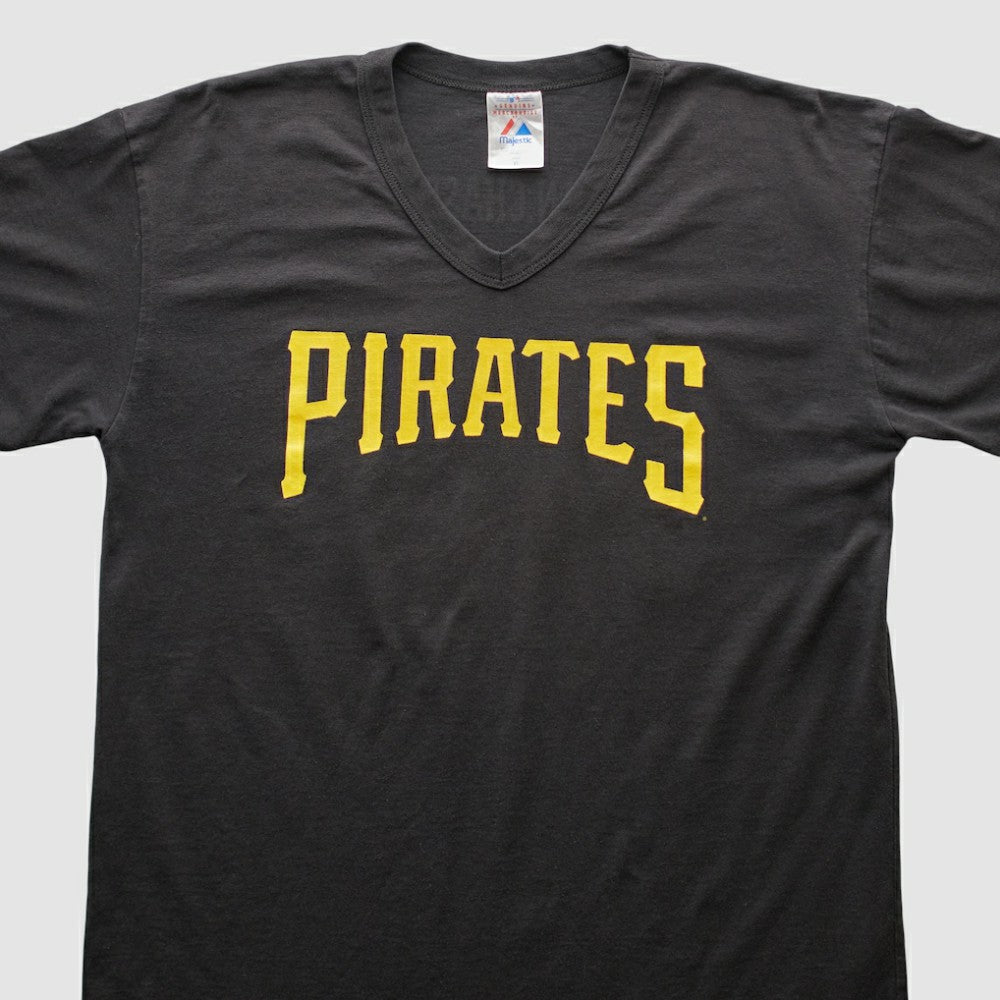 Pittsburgh Pirates Majestic 2000s T-shirt - Black - L by Fanatics Real Vintage T-shirts