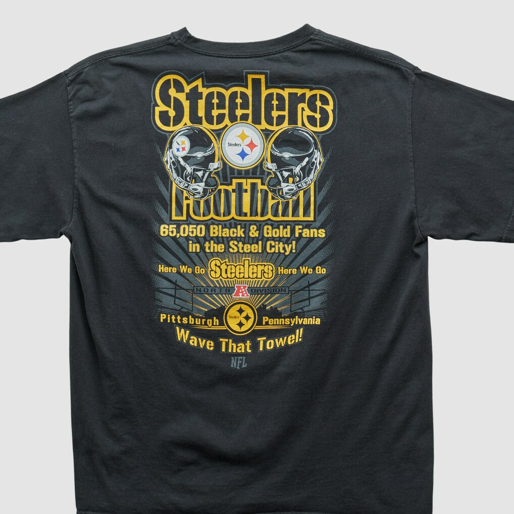 Pittsburgh Steelers Team Edition Apparel 2010s T-shirt Black Vintage