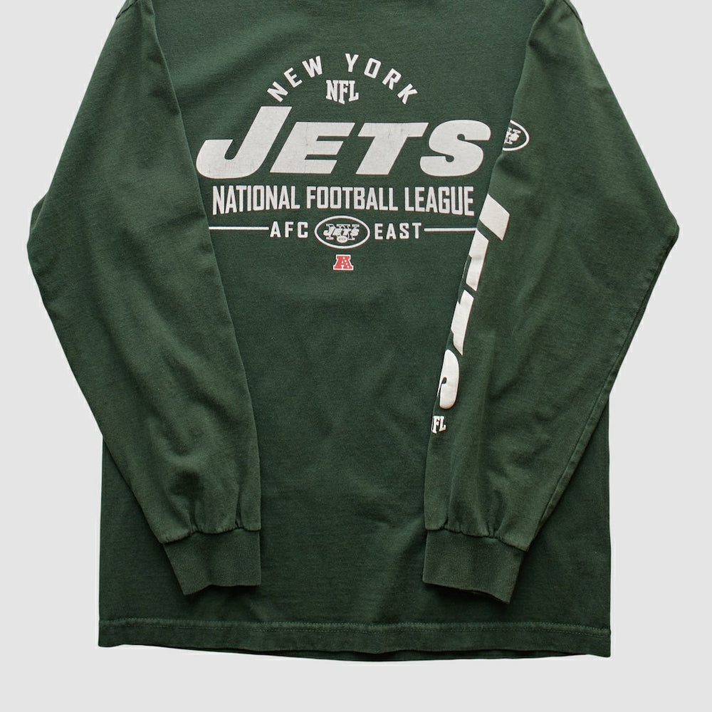 New York Jets Team Edition Apparel 2010s Long Sleeve T-shirt Green Vintage