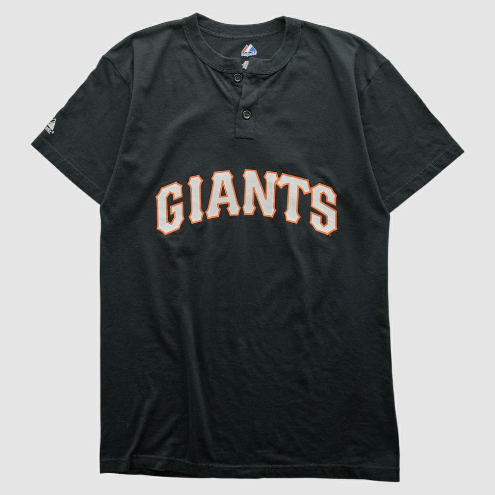 San Francisco Giants Majestic 2000s T-shirt - Black - M by Fanatics Real Vintage T-shirts