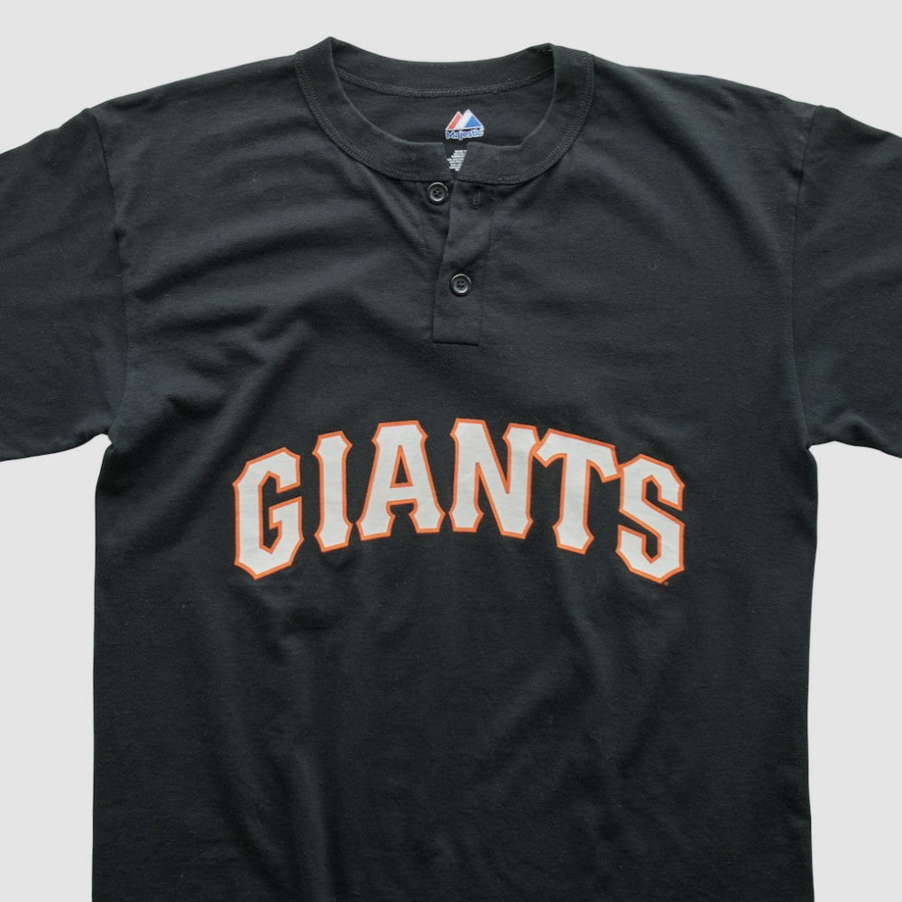 San Francisco Giants Majestic 2000s T-shirt - Black - M by Fanatics Real Vintage T-shirts