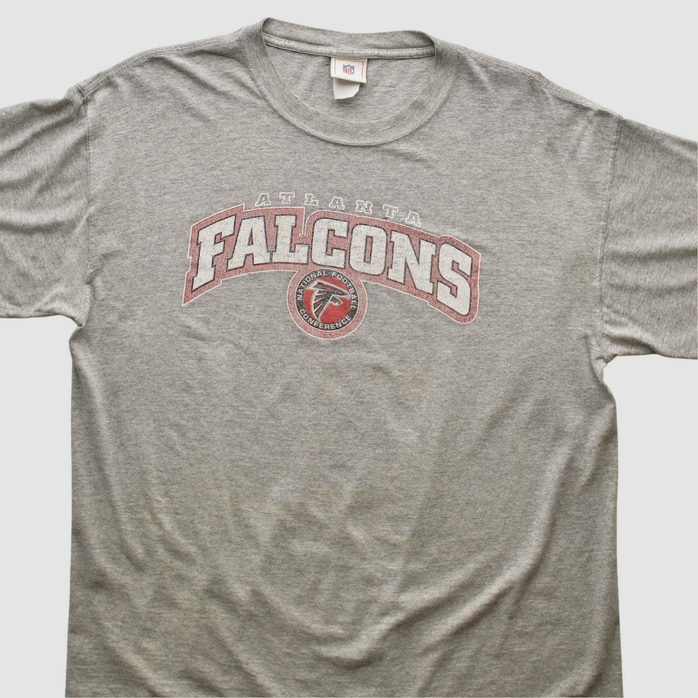Atlanta Falcons NFL 2000s T-shirt Heather Gray Vintage
