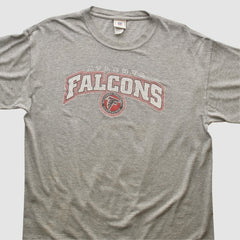 Atlanta Falcons NFL 2000s T-shirt Heather Gray Vintage