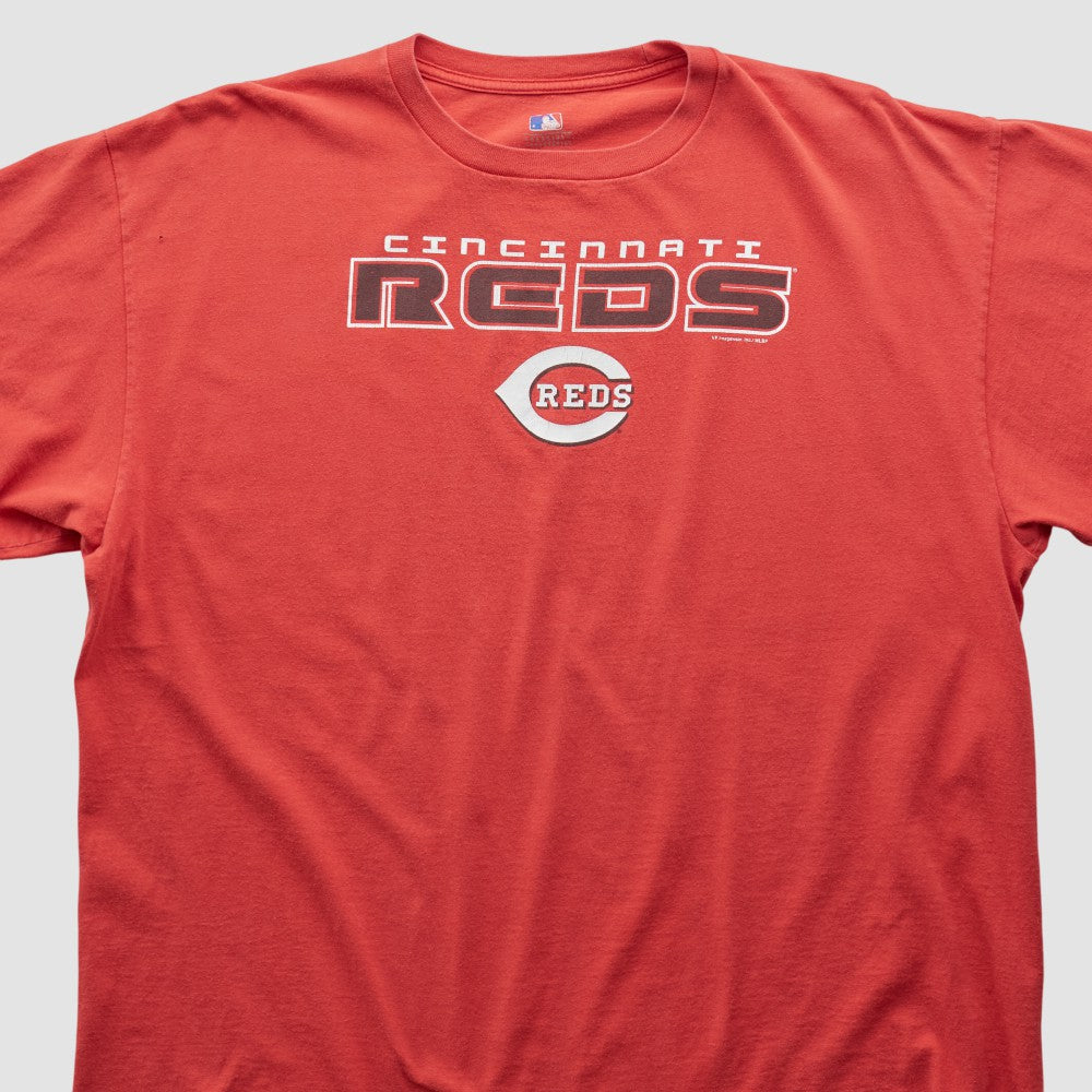 Cincinnati Reds MLB Genuine Merchandise 2000s T-shirt - Red - 2XL by Fanatics Real Vintage T-shirts