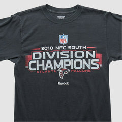 Atlanta Falcons Reebok 2010 Long Sleeve T-shirt Black Vintage