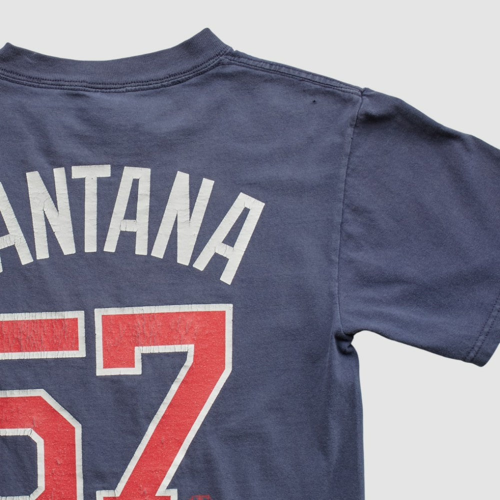 Minnesota Twins Majestic 2000s T-shirt - Navy - S by Fanatics Real Vintage T-shirts