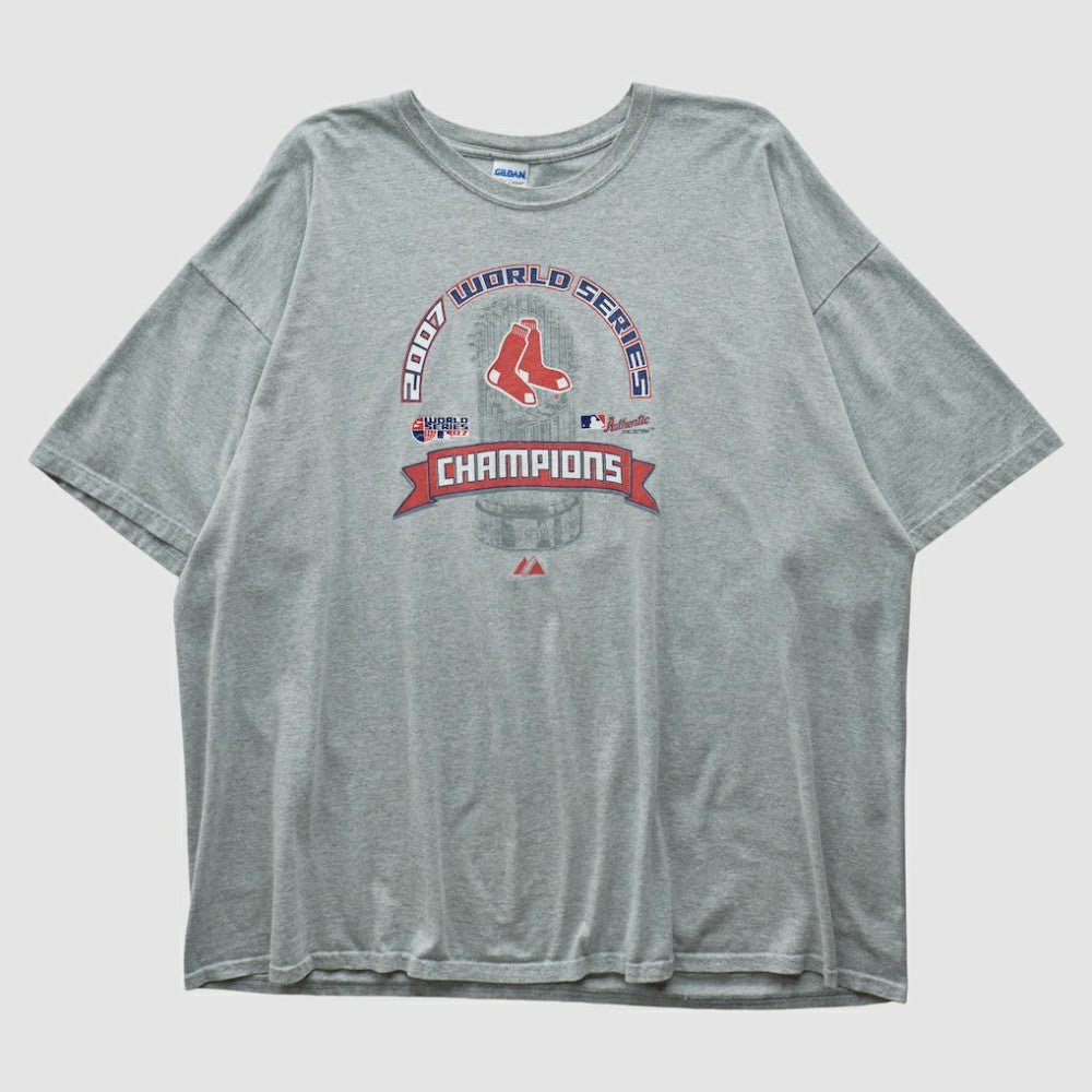 Boston Red Sox Gildan 2007 T-shirt - Heather Gray - 3XL by Fanatics Real Vintage T-shirts
