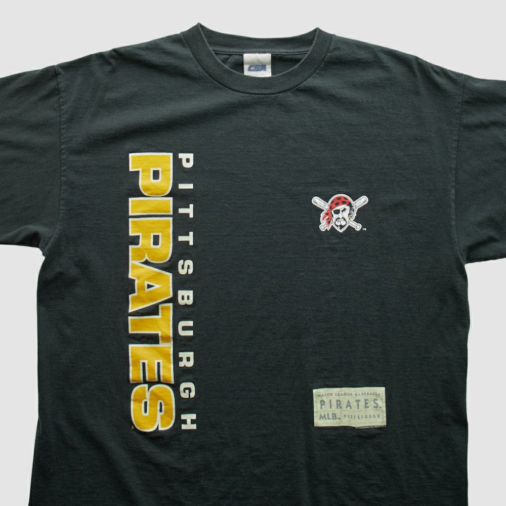 Pittsburgh Pirates CSA 2000s T-shirt - Black - XL by Fanatics Real Vintage T-shirts