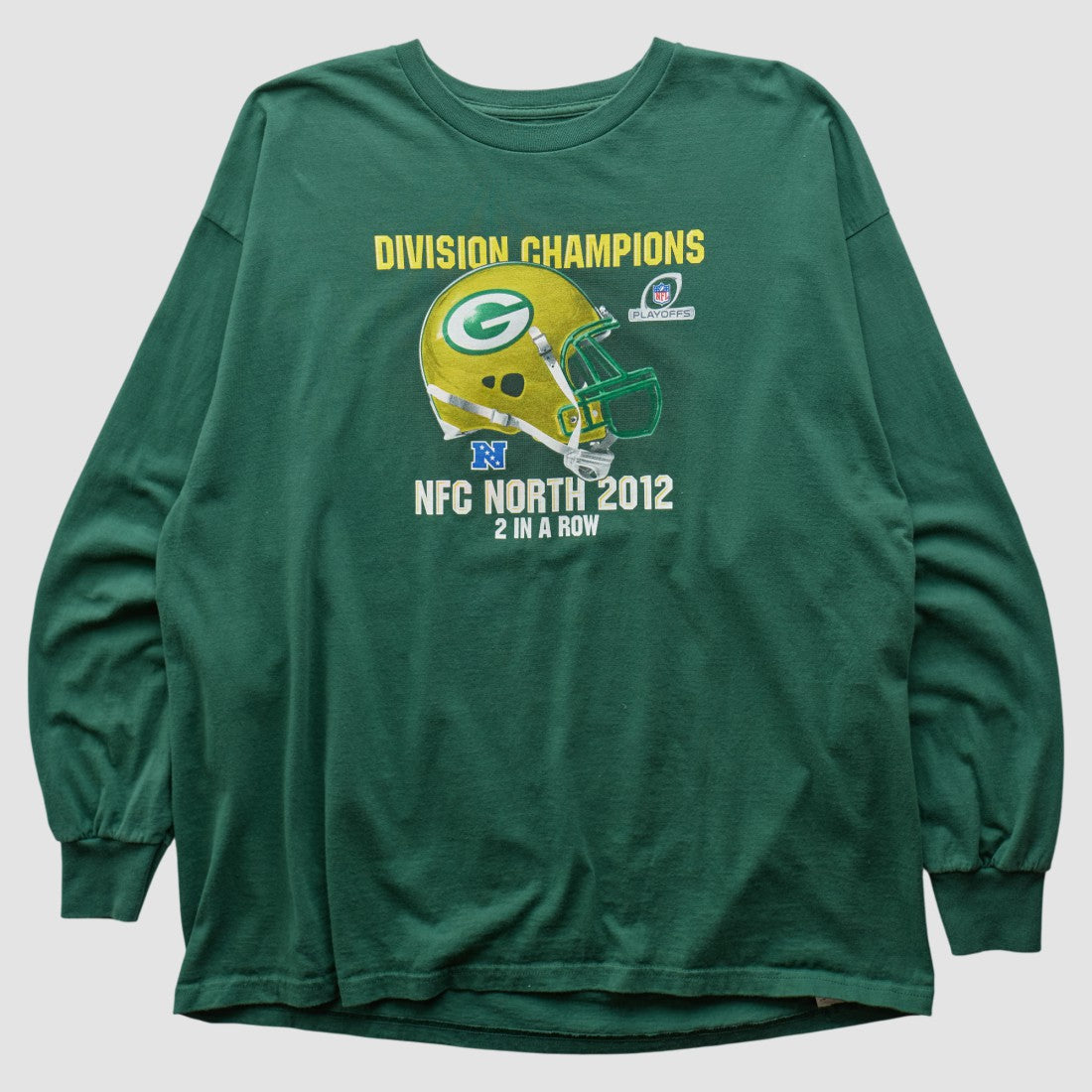 Green Bay Packers Team Edition Apparel 2012 Long Sleeve T-shirt Green Vintage