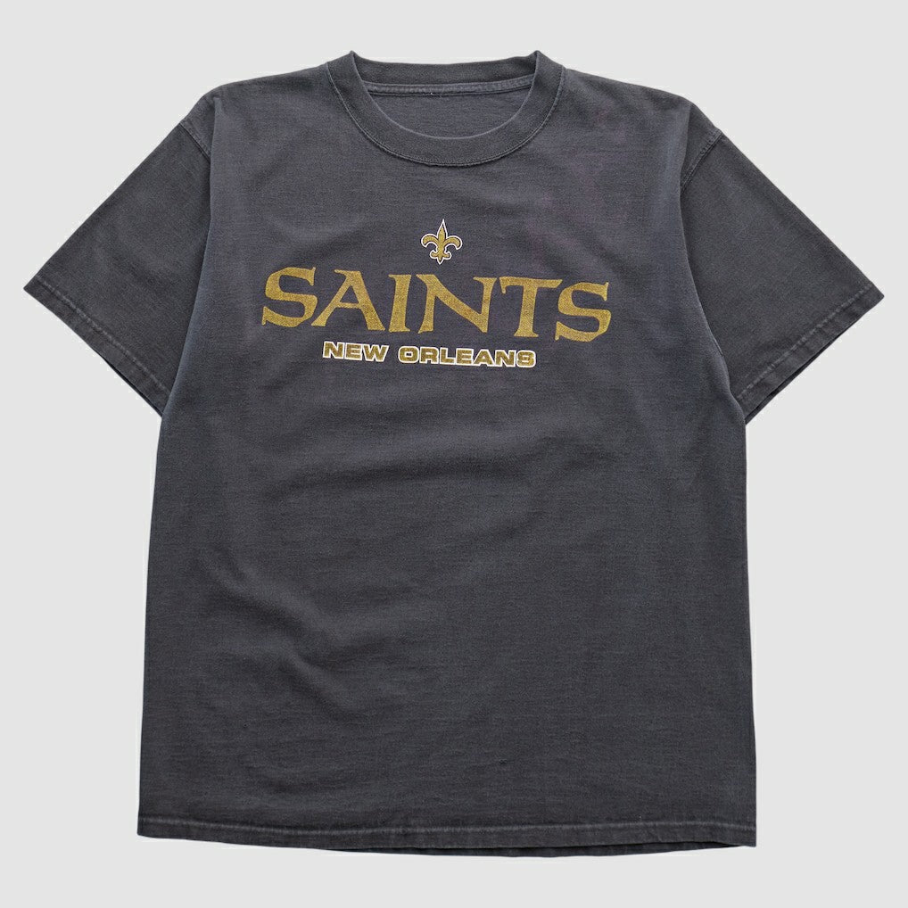 New Orleans Saints 2000s T-shirt Charcoal Vintage