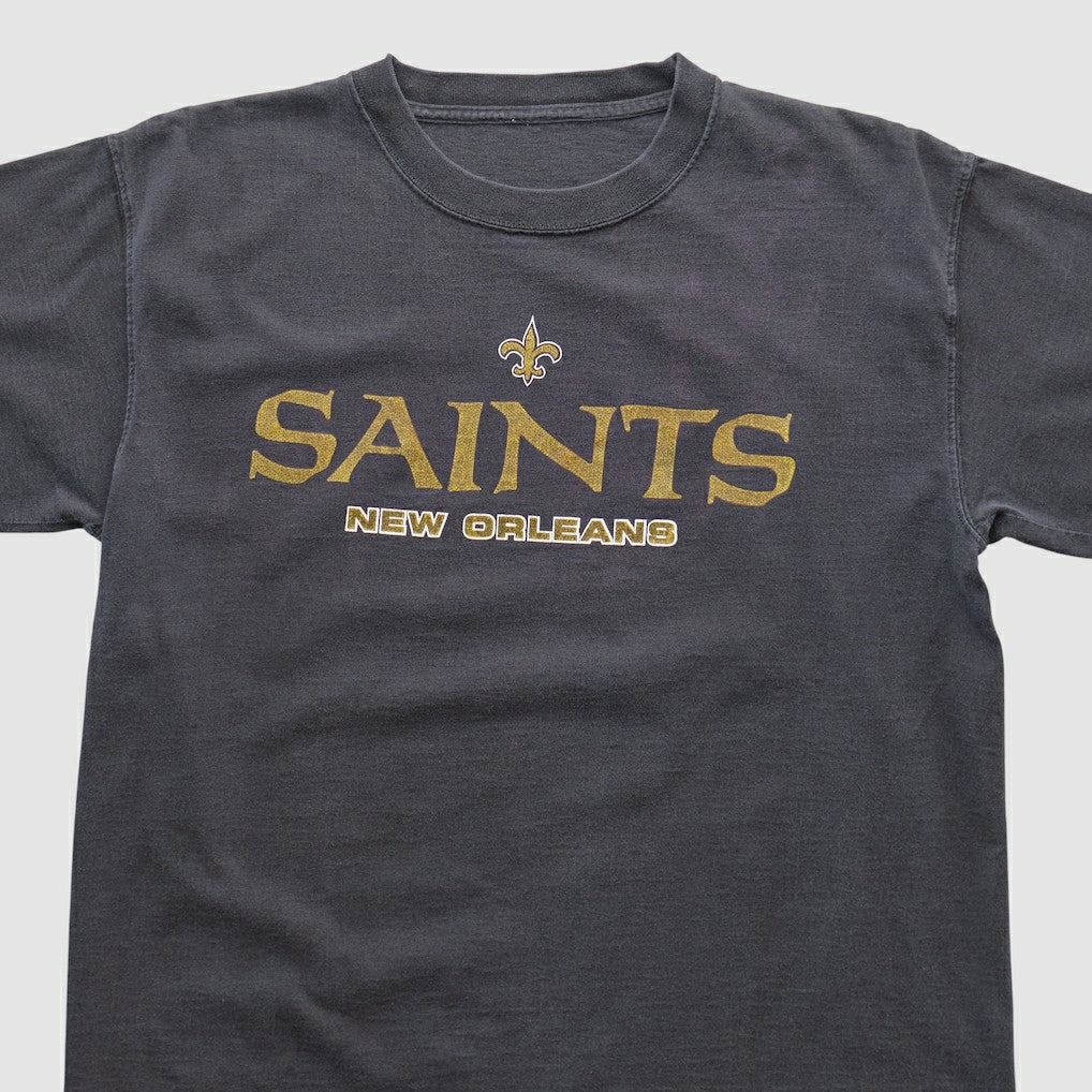 New Orleans Saints 2000s T-shirt Charcoal Vintage