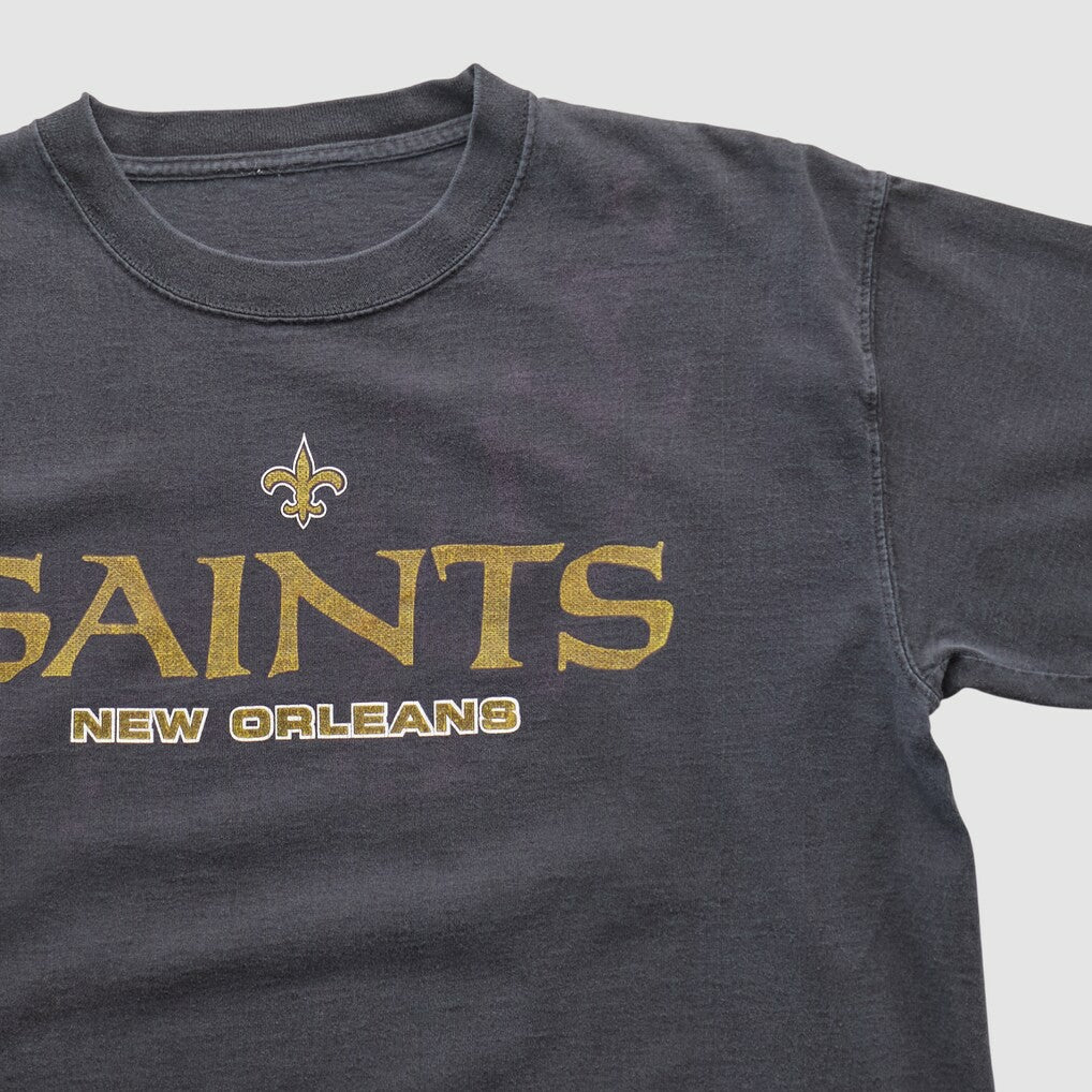 New Orleans Saints 2000s T-shirt Charcoal Vintage