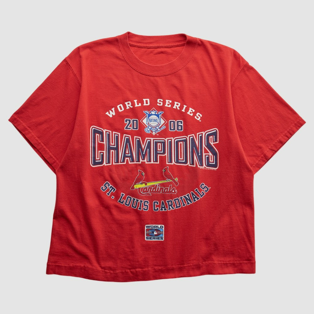 St. Louis Cardinals 2006 T-shirt - Red - S by Fanatics Real Vintage T-shirts