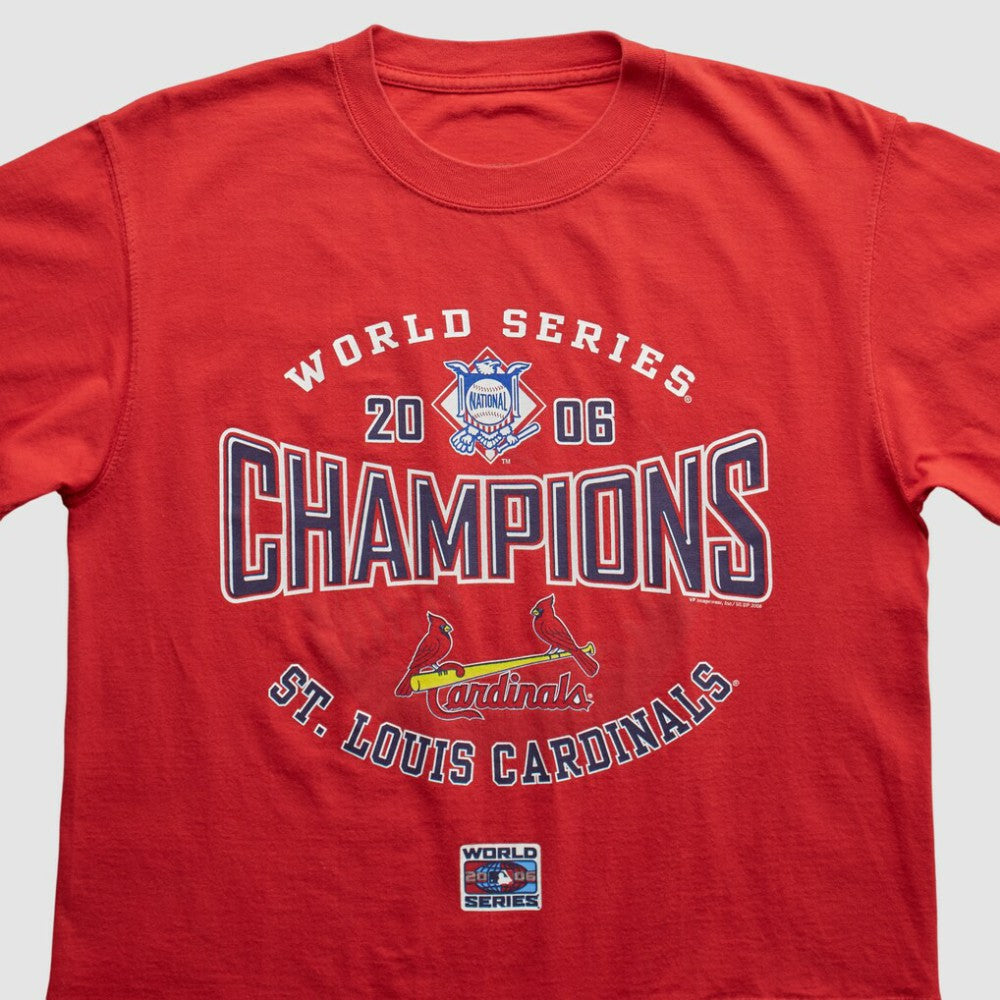 St. Louis Cardinals 2006 T-shirt - Red - S by Fanatics Real Vintage T-shirts