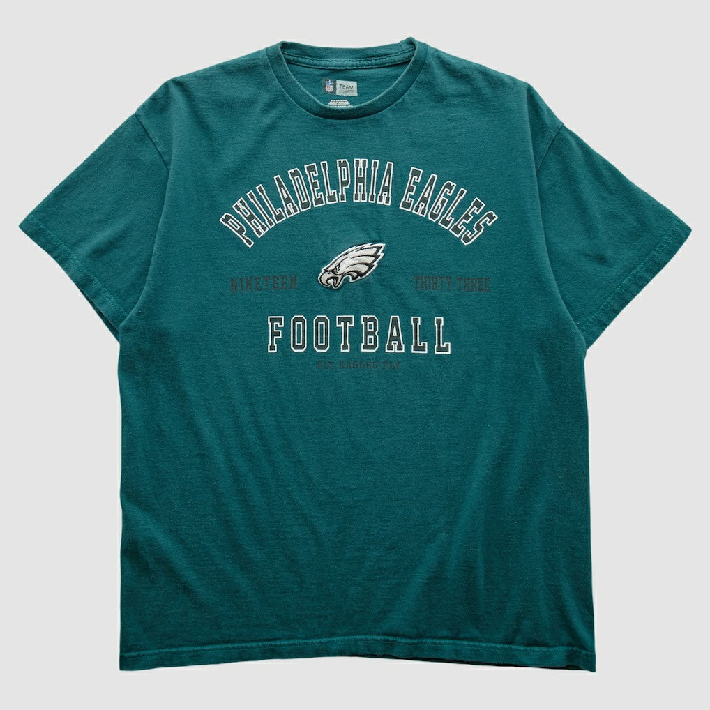 Philadelphia Eagles NFL 2000s T-shirt Teal Vintage