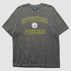 Pittsburgh Steelers NFL 2010s T-shirt Dark Heather Gray Vintage