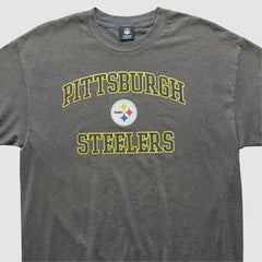 Pittsburgh Steelers NFL 2010s T-shirt Dark Heather Gray Vintage