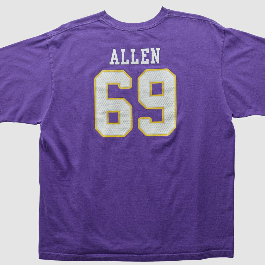 Minnesota Vikings Reebok 2000s T-shirt Purple Vintage