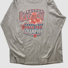 Boston Red Sox 2013 Long Sleeve T-shirt - Heather Gray - S by Fanatics Real Vintage T-shirts