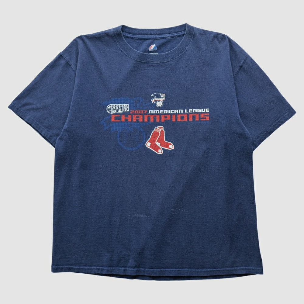 Boston Red Sox Majestic 2007 T-shirt - Navy - M by Fanatics Real Vintage T-shirts