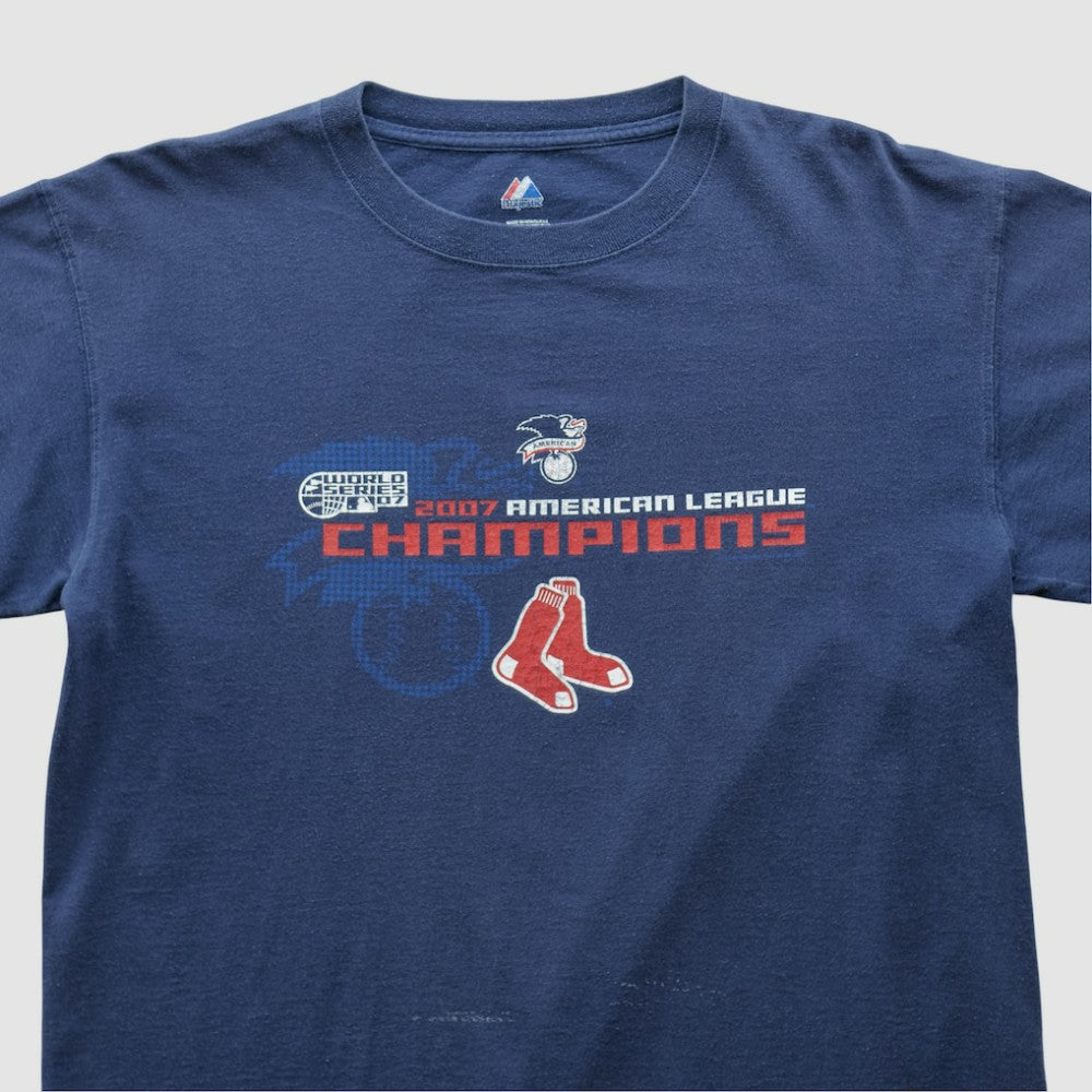 Boston Red Sox Majestic 2007 T-shirt - Navy - M by Fanatics Real Vintage T-shirts