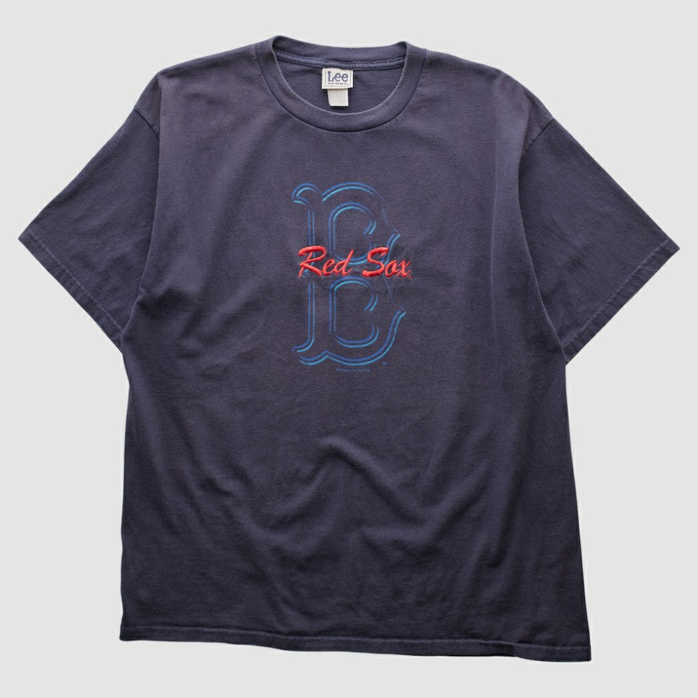 Boston Red Sox Lee Apparel 2000s T-shirt - Navy - L by Fanatics Real Vintage T-shirts