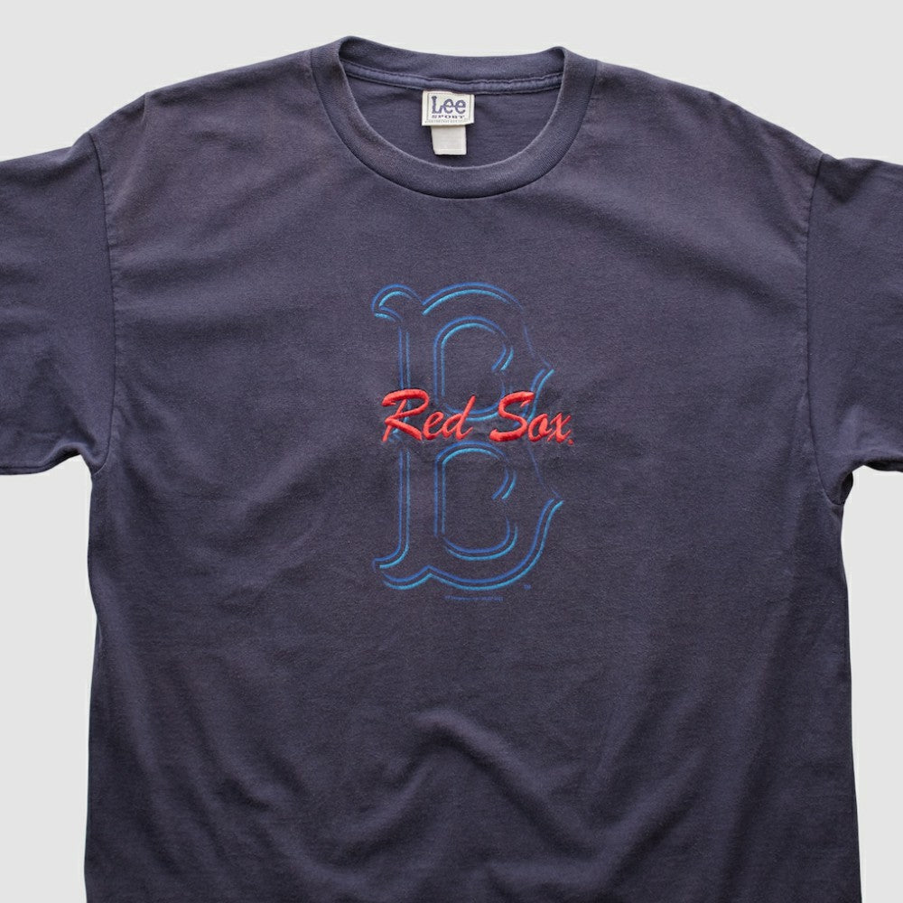 Boston Red Sox Lee Apparel 2000s T-shirt - Navy - L by Fanatics Real Vintage T-shirts