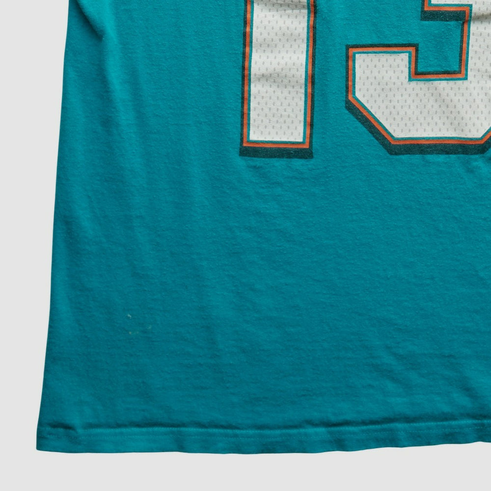 Miami Dolphins Team Edition Apparel 2000s T-shirt Teal Vintage