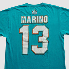 Miami Dolphins Team Edition Apparel 2000s T-shirt Teal Vintage