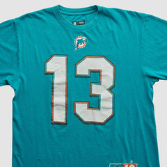 Miami Dolphins Team Edition Apparel 2000s T-shirt Teal Vintage