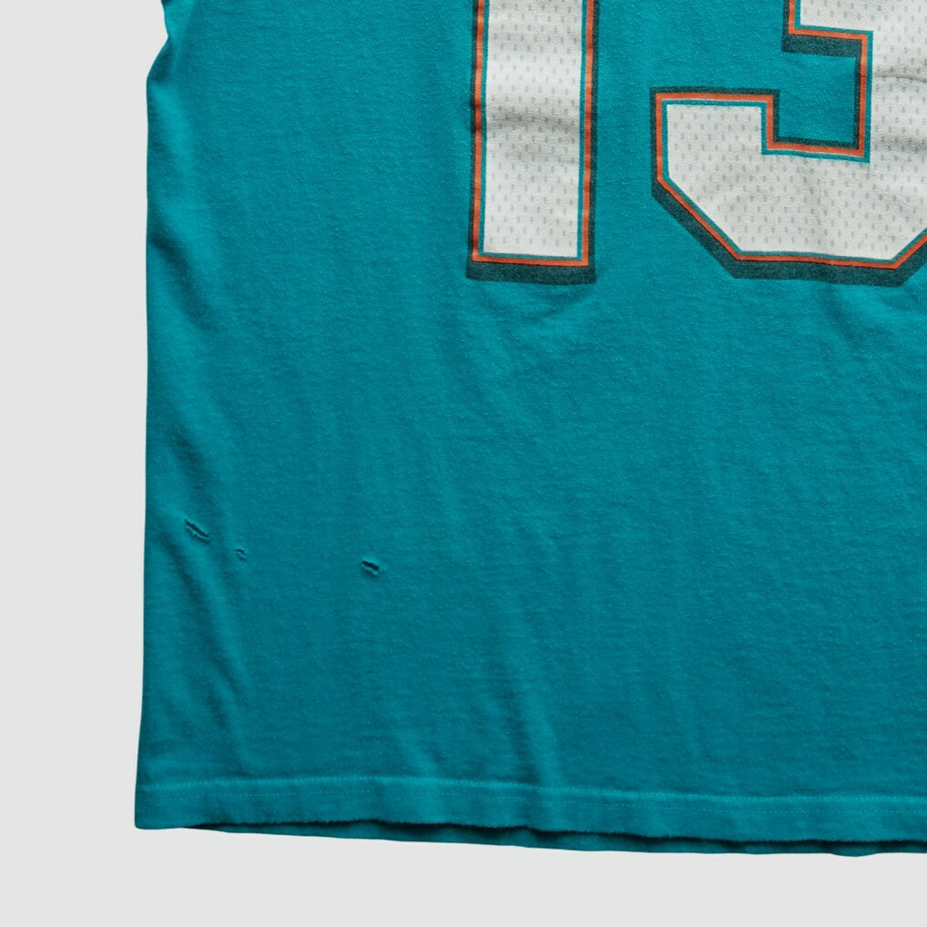 Miami Dolphins Team Edition Apparel 2000s T-shirt Teal Vintage