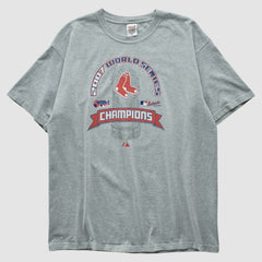 Boston Red Sox Anvil 2007 T-shirt - Heather Gray - M by Fanatics Real Vintage T-shirts