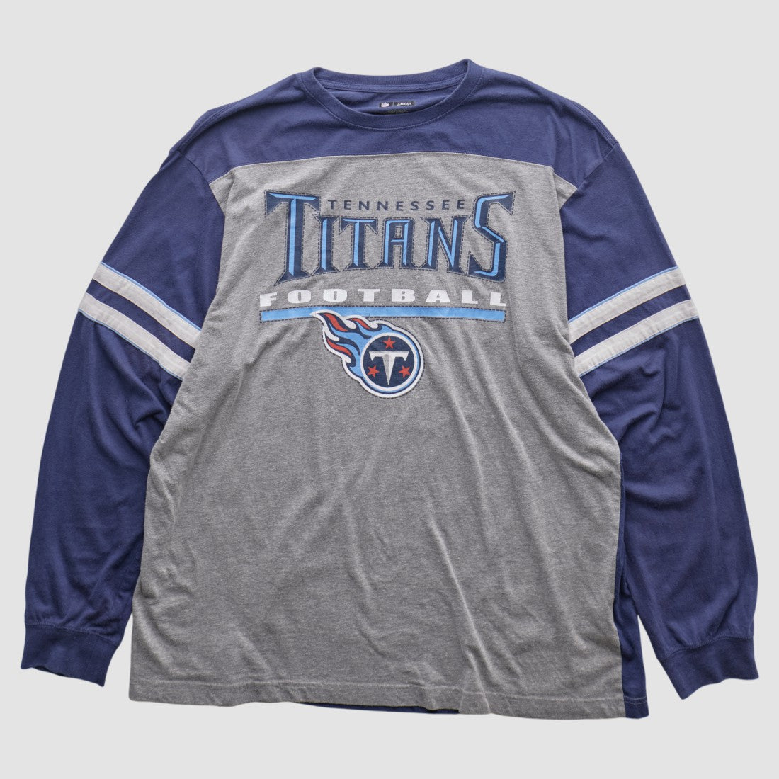 Tennessee Titans 2010s Long Sleeve T-shirt Navy Vintage