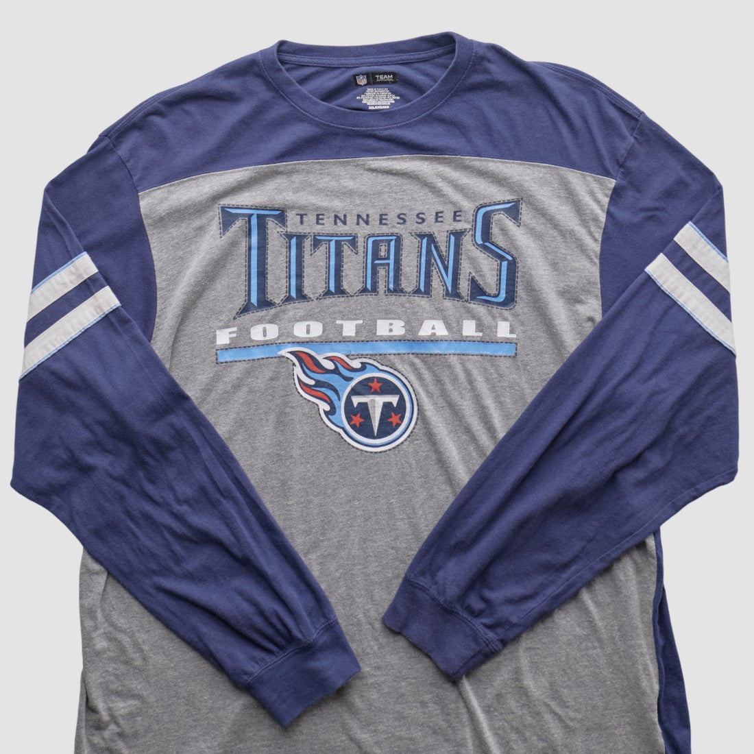 Tennessee Titans 2010s Long Sleeve T-shirt Navy Vintage